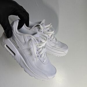 Nike Air Max 90 LTR GS Triple White - CD6864-100 - Ready to Ship